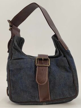 Vintage Fendi Denim Shoulder Bag